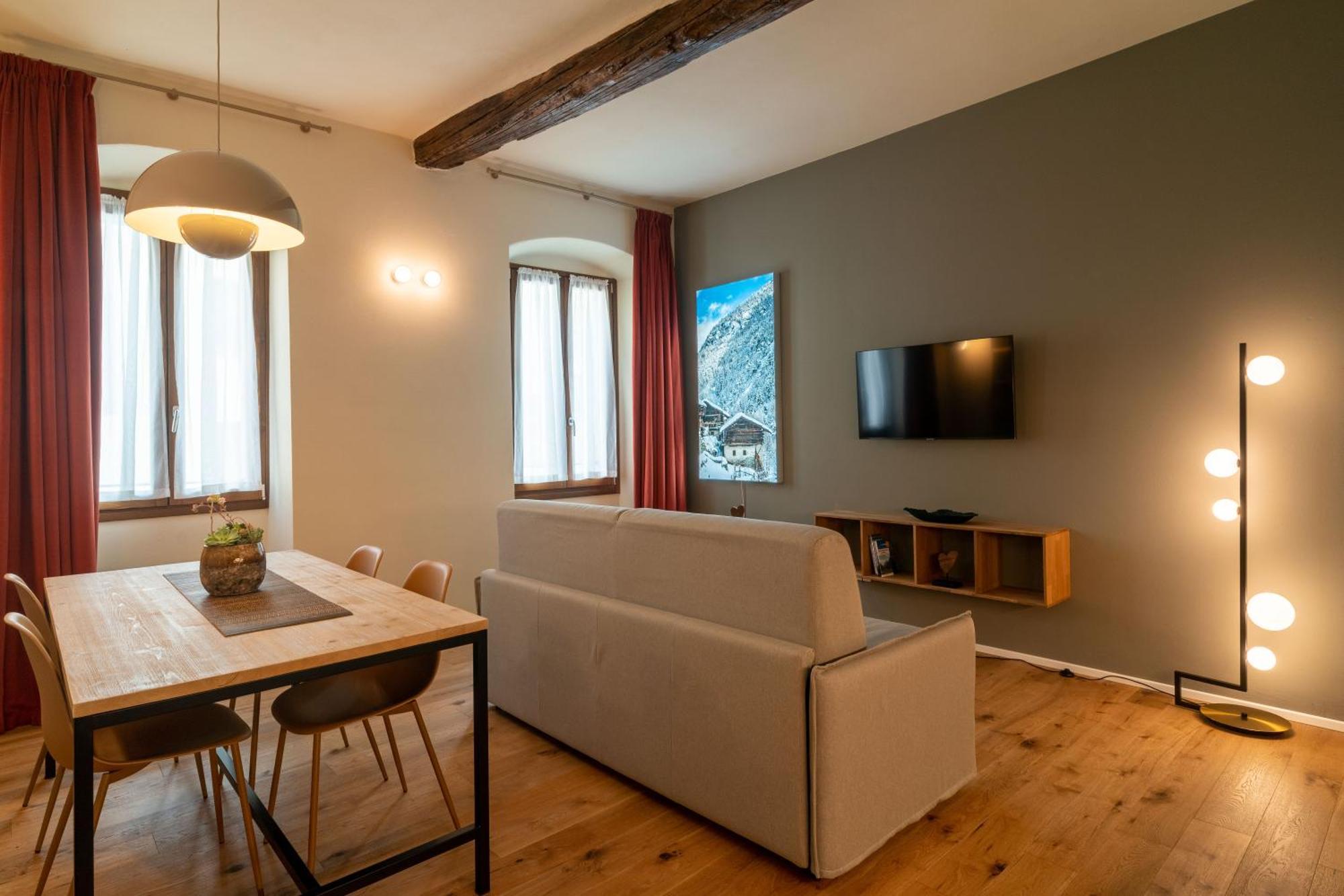 Aosta Holiday Apartments - Sant'Anselmo Zewnętrze zdjęcie